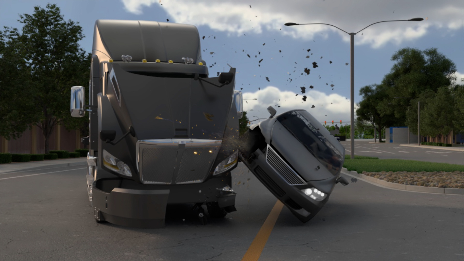 Big-Rig Collision
